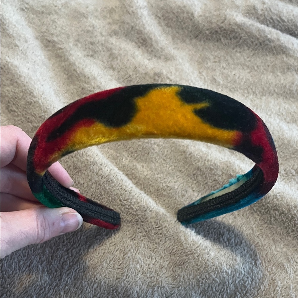 Multicolor Tie-Dye Headband